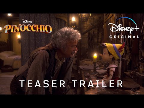Тизер грядущей киноадаптации "Пиноккио" от Роберта Земекиса. Премьера 8 сентября на Дисней+....