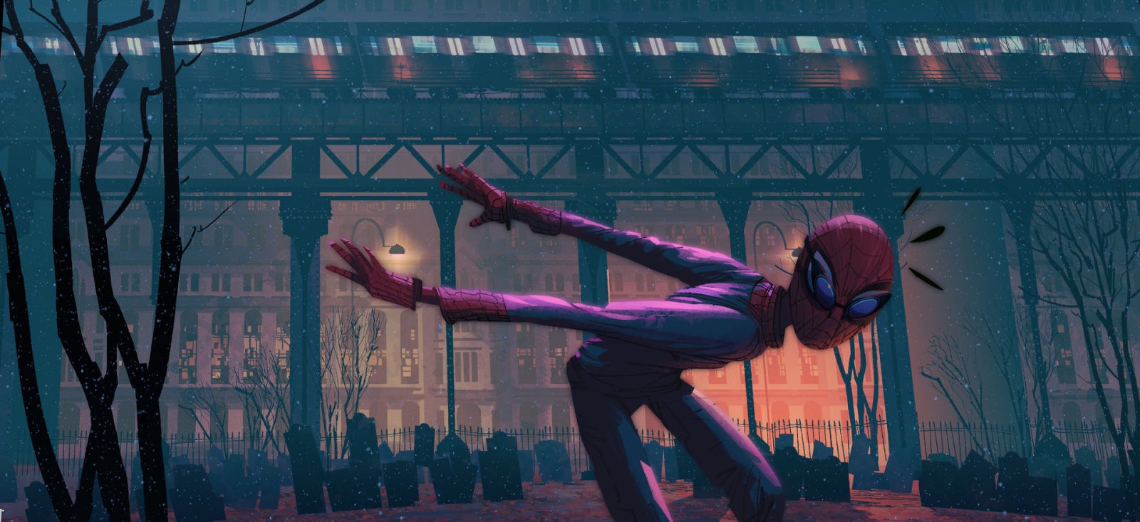Различные концепты, цветовые поиски и фрэймы для Spider-Man: Into The Spider-Verse.

Больше материала по ссылке, прикрепленной к посту....
