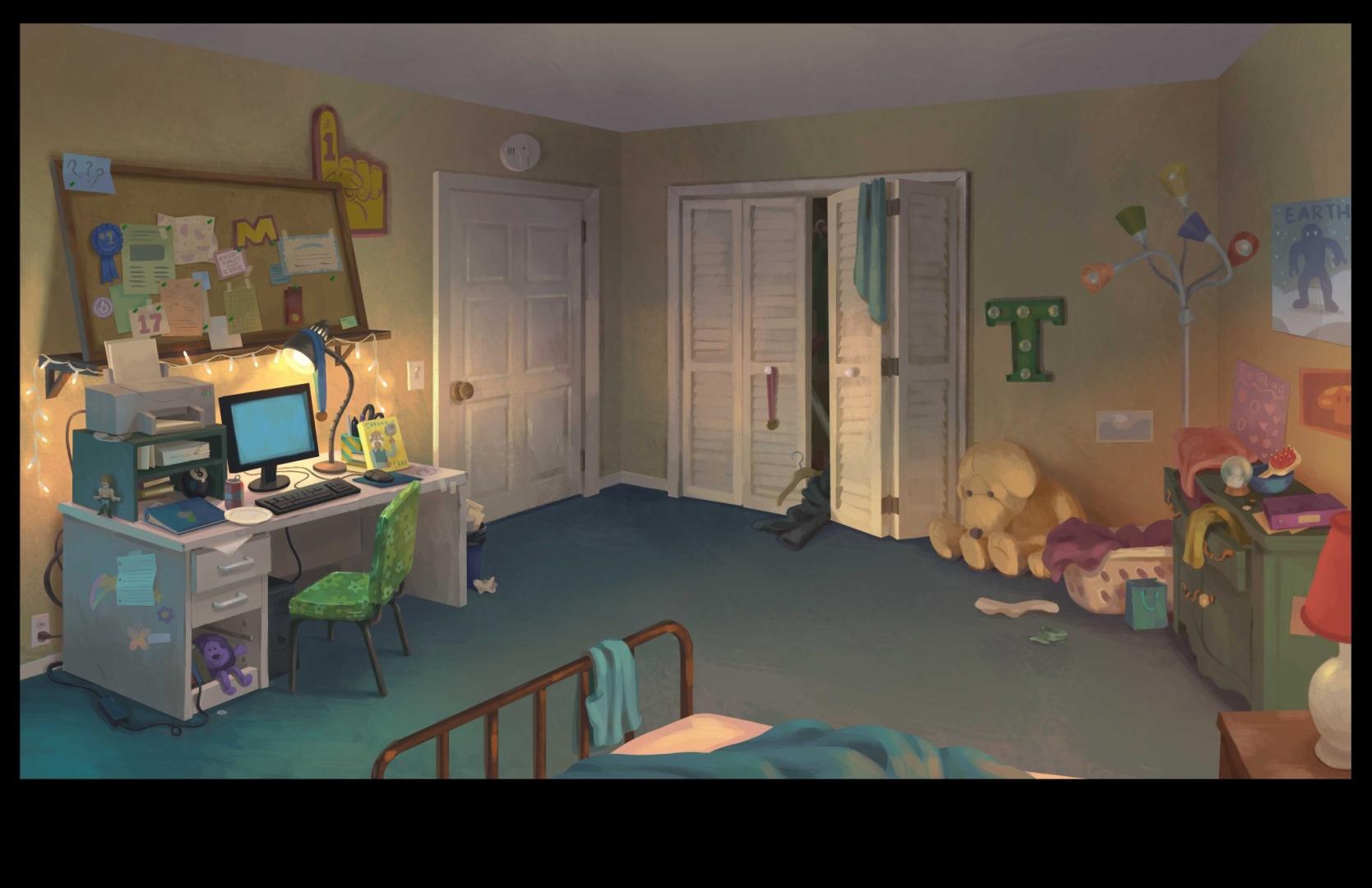 Ещё немного задников из Infinity Train....