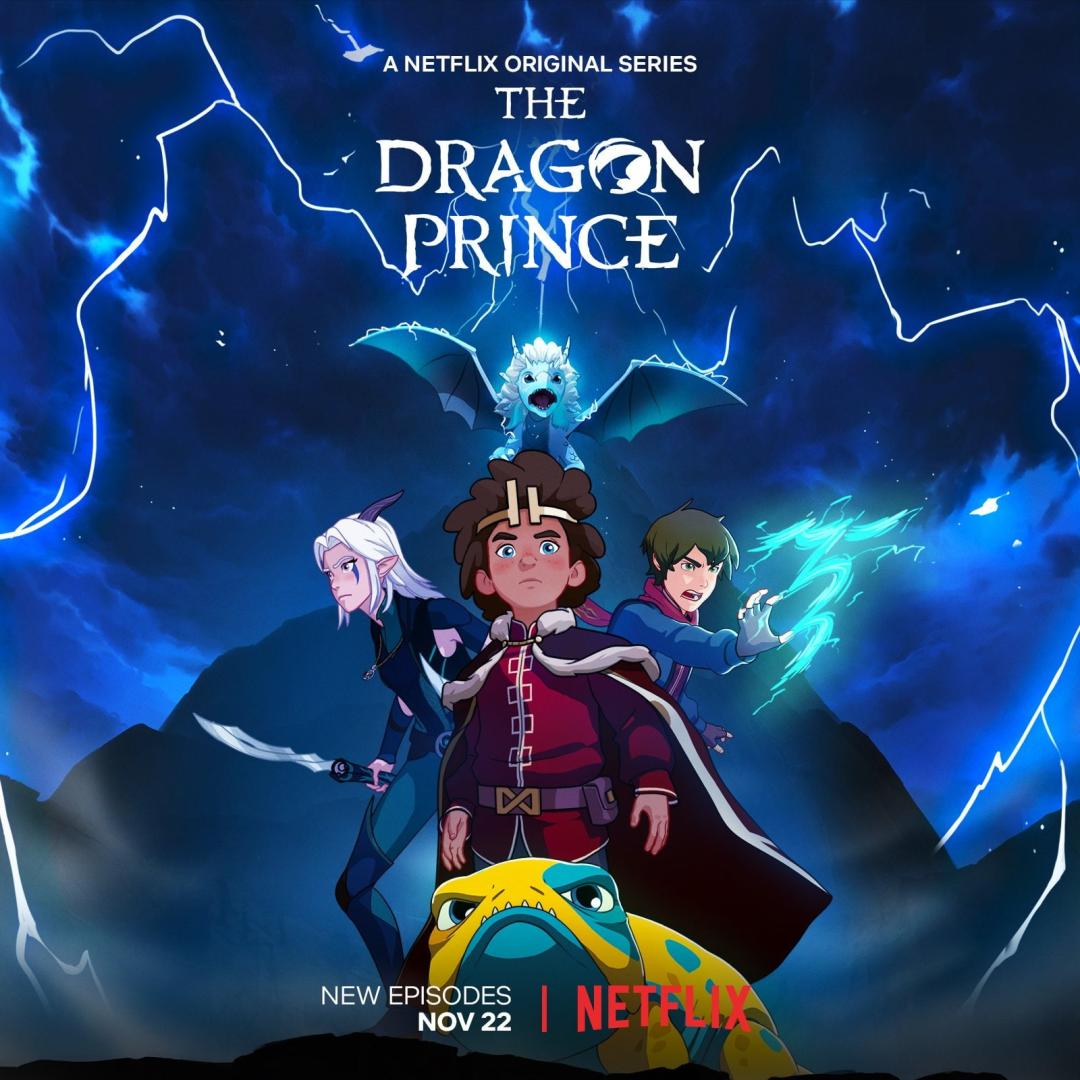 Третий сезон The Dragon Prince выложат 22 ноября на Нетфликсе....