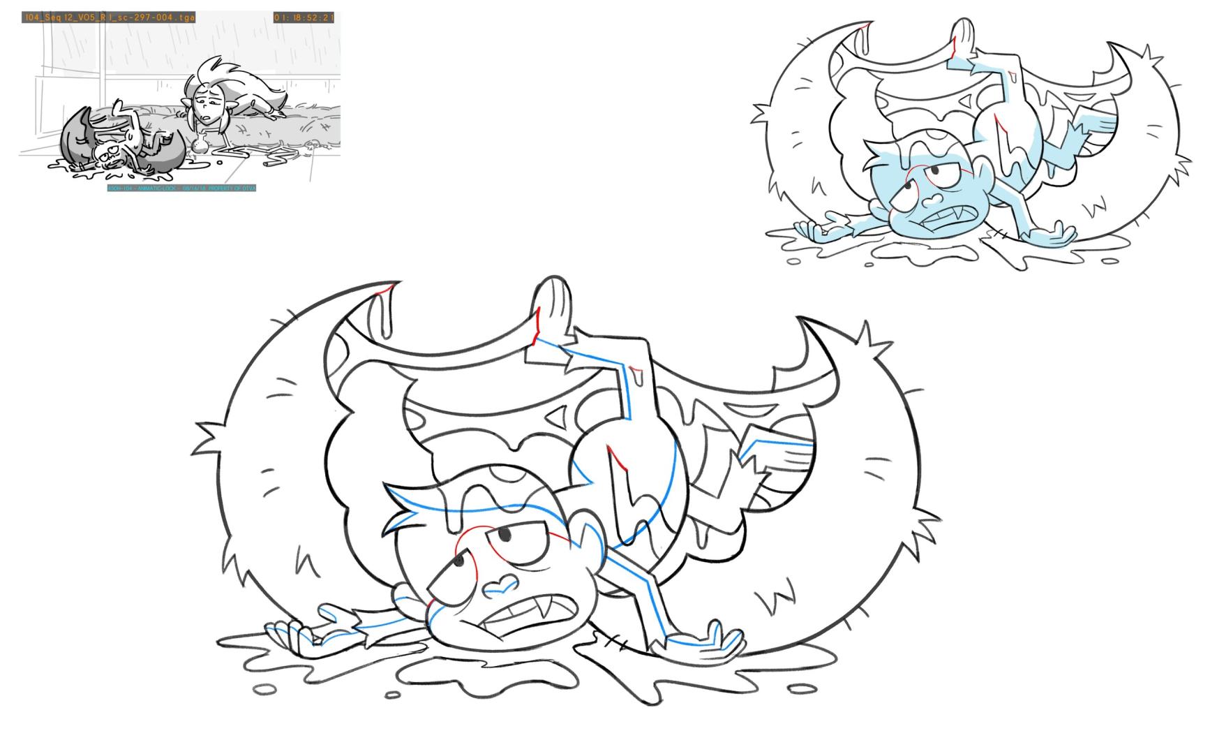 Ещё немного дизайнов и особых поз из The Owl House.
Автор: https://twitter.com/insidematthieu...