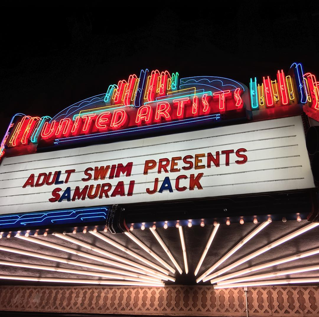 Прошлой ночью Adult Swim устроили торжественный предпремьерный показ трёх эпизодов нового Самурая Джека. Это был фурор. Ждём официальной премьеры (утро 12 марта по московскому времени)....