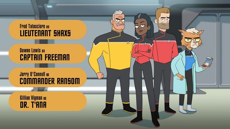 Первые изображения нового мультсериала "Star Trek: Lower Decks" от главного сценариста "Рика и Морти" Майка МакМэна. Основное внимание уделят экипажу самого малозначительного корабля флота нового клас...