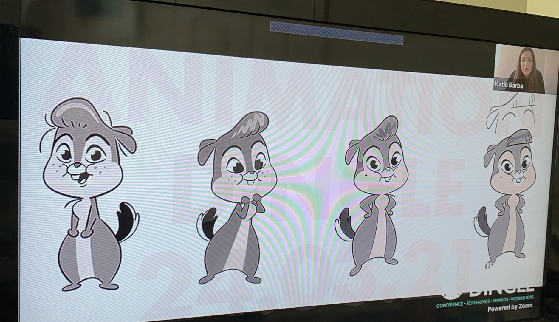 Немного рабочих материалов грядущего мультсериала Chip 'n' Dale - Park Life, премьера которого состоится 23 июля....