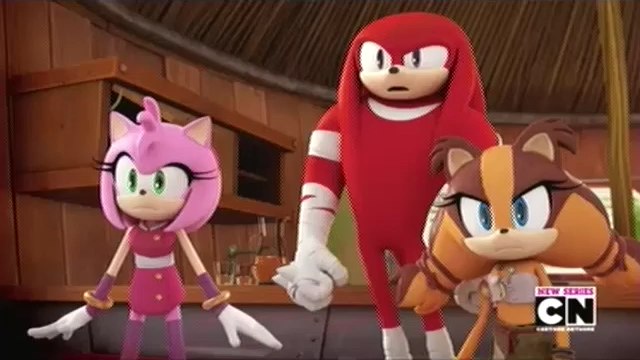 Первые две серии Sonic Boom, пока что в фиговом качестве. Как только появится лучше - загружу...