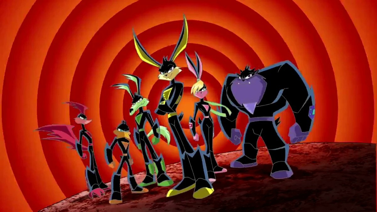 2 ноября у TTG выйдет серия-кроссовер с "Loonatics Unleashed". Синопсис: Тригон хвастается захваченными планетами, среди которых есть Акметрополис....