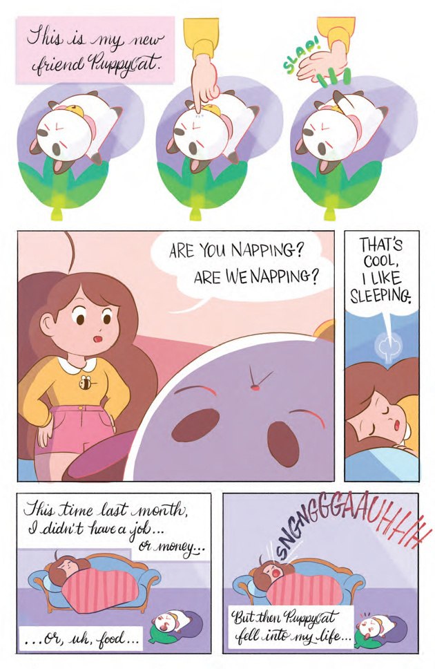 Первый выпуск комикса по Bee and PuppyCat уже на прилавках Америки, кстати. Насчёт диджитал-версии не знаем....