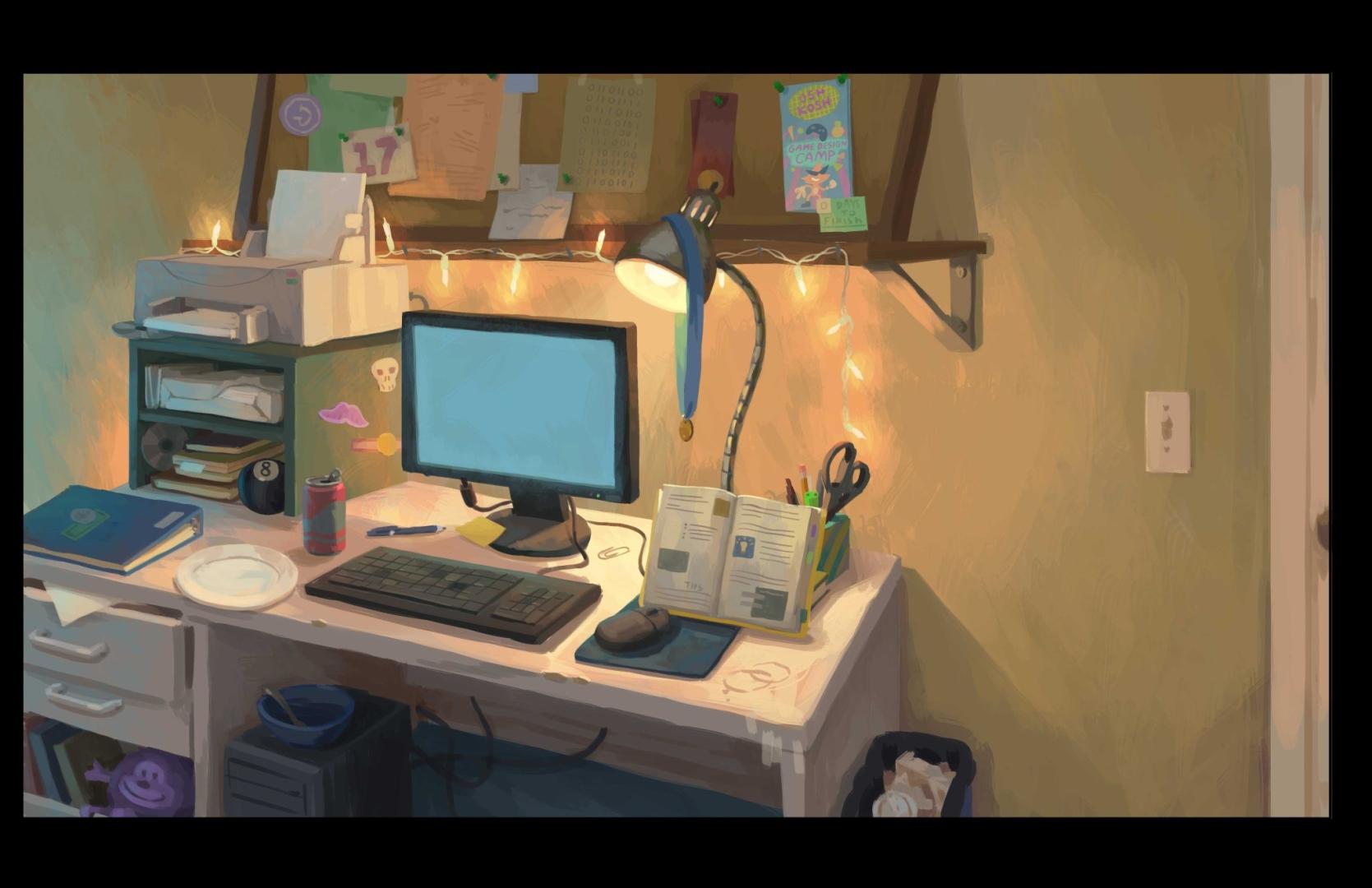 Ещё немного задников из Infinity Train....