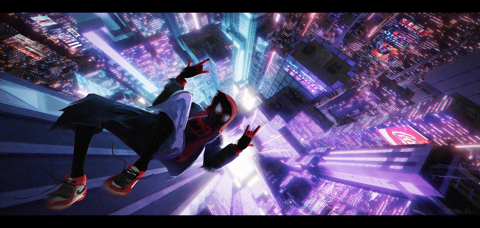 Небольшая подборка сочных фан-артов по Spider-Man: Into The Spider-Verse от различных авторов с ресурса ArtStation.

Авторы: Nia RSS, Moritz Lacusteanu, Thomas Dambreville, Victor Sales....