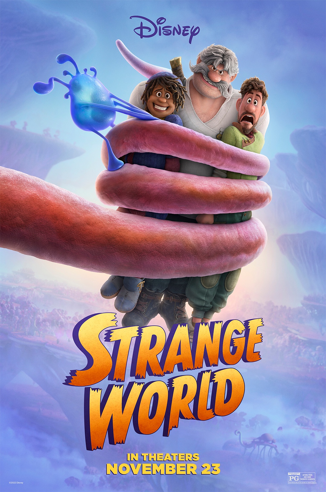 Новый трейлер "Strange World" с парочкой новых кадров. 

https://youtu.be/jP3Ea3sMiUE...