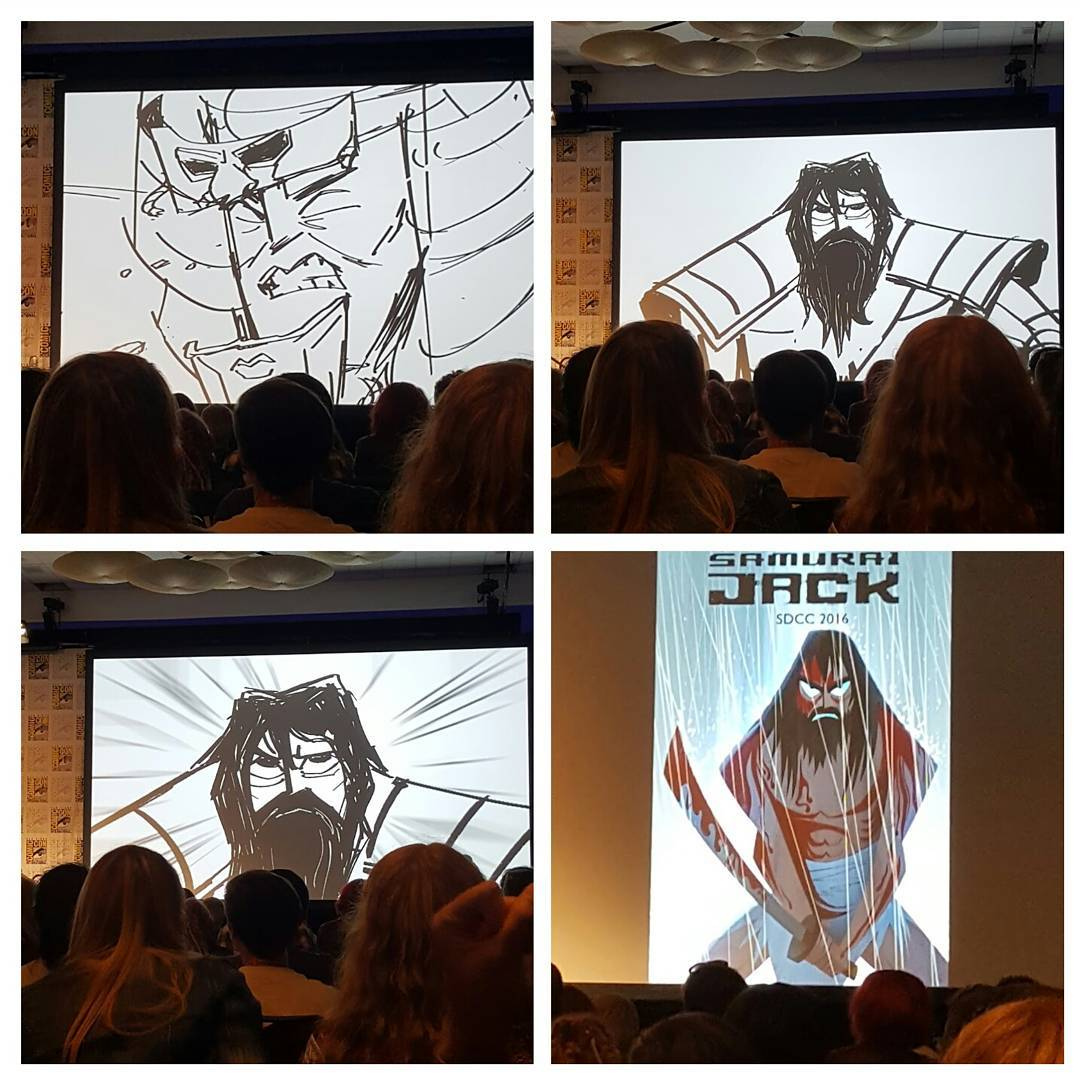 Немного подробностей нового сезона Самурая Джека с Комик-Кона: премьеру перенесли на 2017 год, Adult Swim никак не ограничивает команду, шотландец вернётся, будет большая история про Джека, много драм...