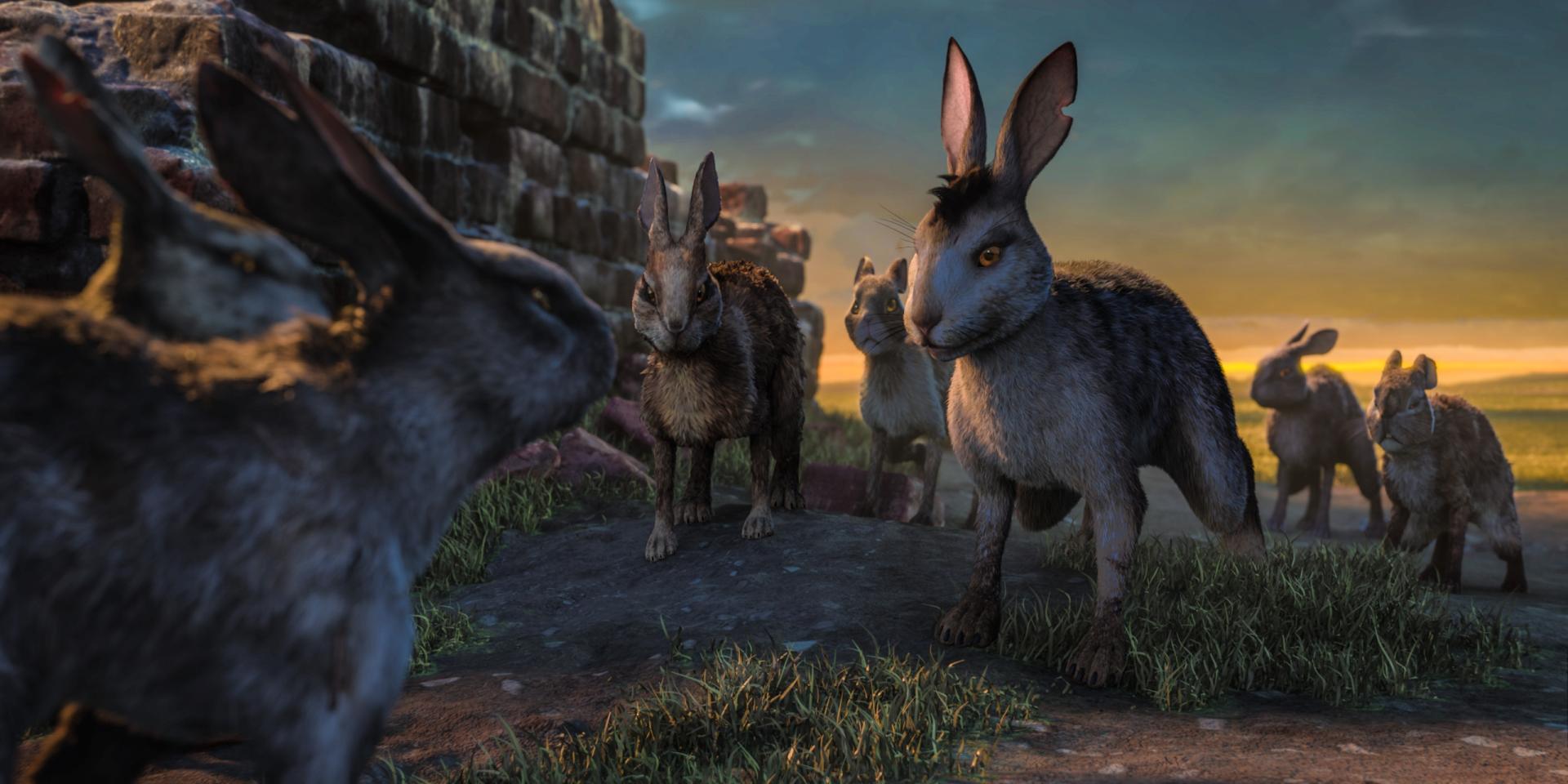 Первые кадры CGI-ремейка Watership Down. Главные роли исполнят Розамунд Пайк, Питер Капальди, Джемма Чан и Тарон Эджертон. Компанию им составят Джеймс Макэвой, Бен Кингсли, Дэниел Калуя и многие други...