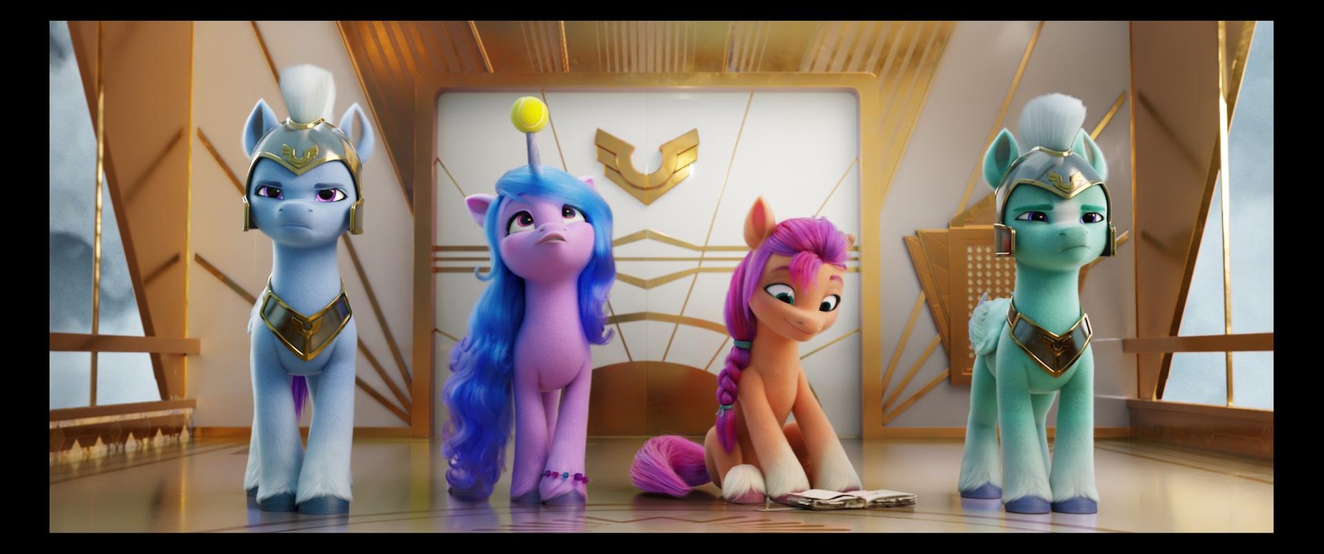 Первые кадры из грядущей полнометражки MLP. Премьера этой осенью на Нетфликсе. Кроме того, в работе находится мультсериал, который продолжит события полного метра....