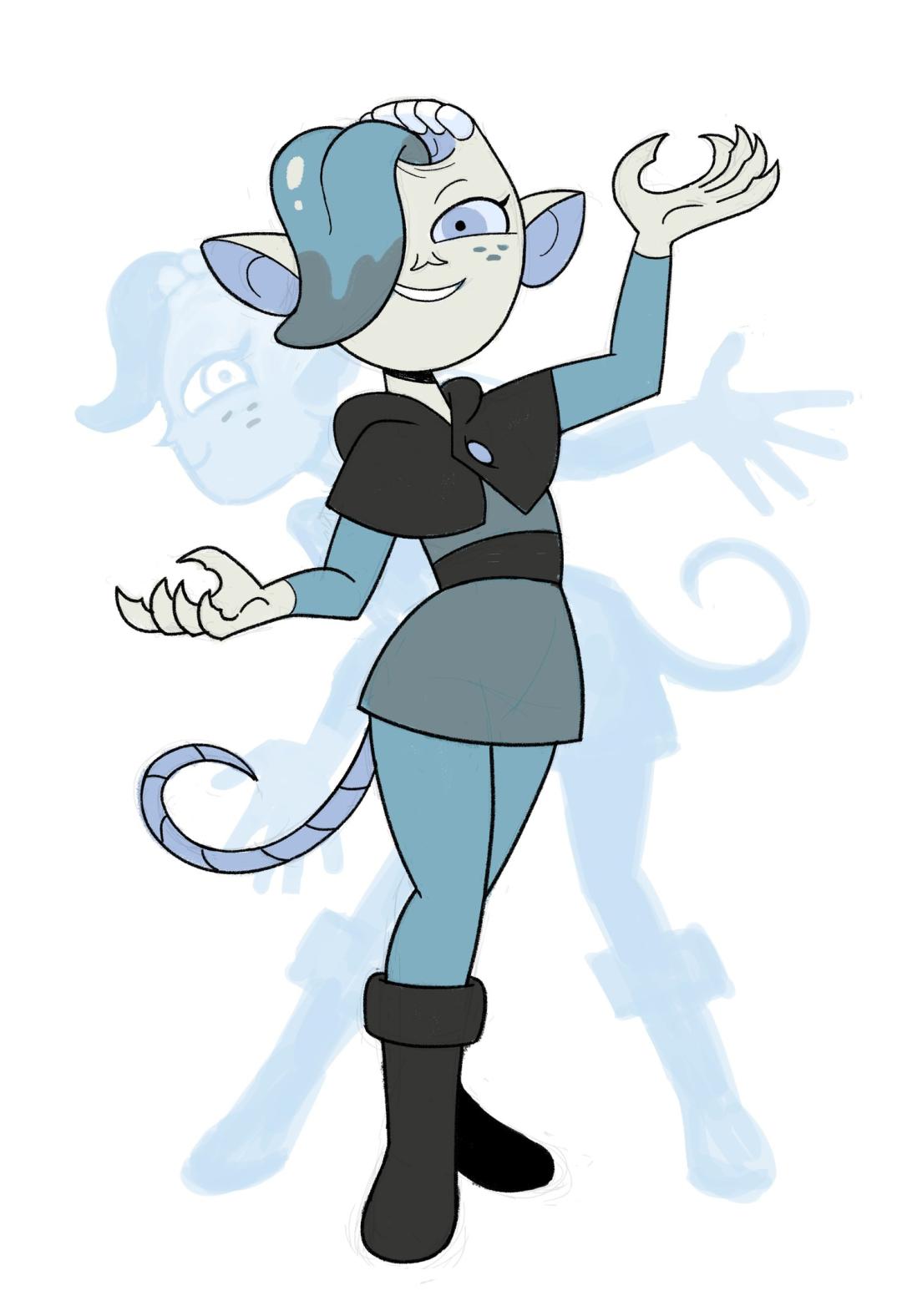 Ещё немного дизайнов и особых поз из The Owl House.
Автор: https://twitter.com/insidematthieu...