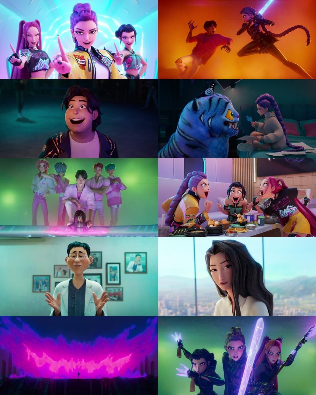 Фильм "K-Pop Demon Hunters" выйдет на Нетфликсе 20 июня.