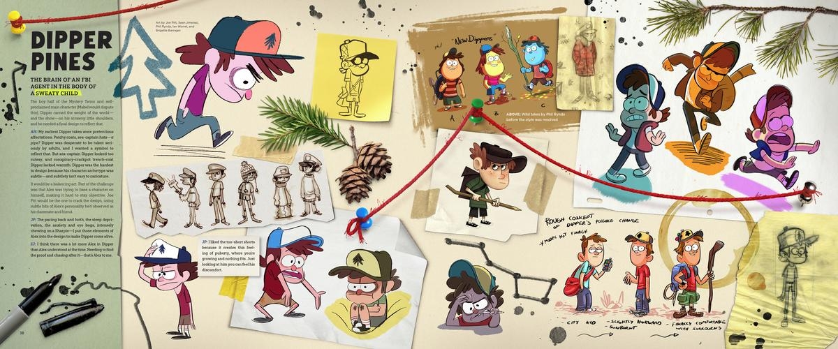 В сентябре в штатах выйдет артбук по Gravity Falls