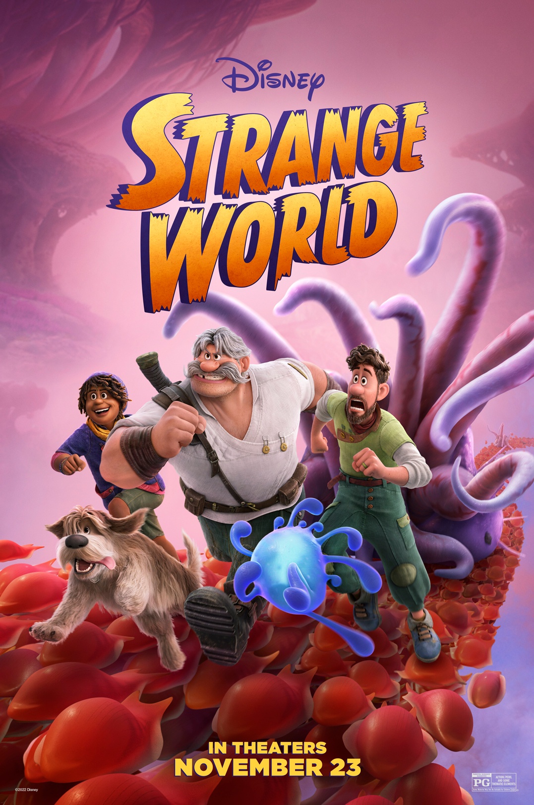 Новый трейлер "Strange World" с парочкой новых кадров. 

https://youtu.be/jP3Ea3sMiUE...