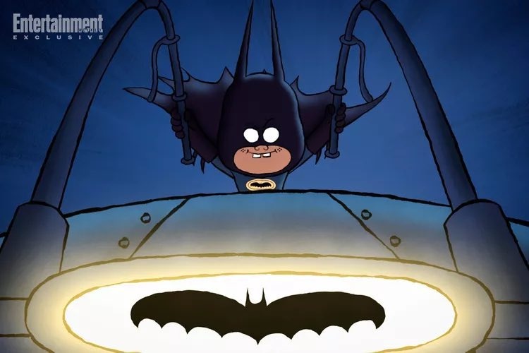 Несколько кадров из грядущей праздничной полнометражки "Merry Little Batman"....