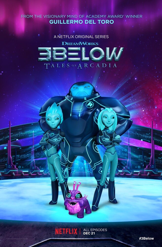 21 декабря на Нетфликсе стартует 3Below, мультсериал во вселенной Охотников на троллей....