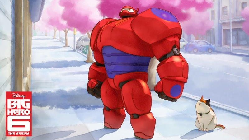 Свежая короткометражка по Big Hero 6....