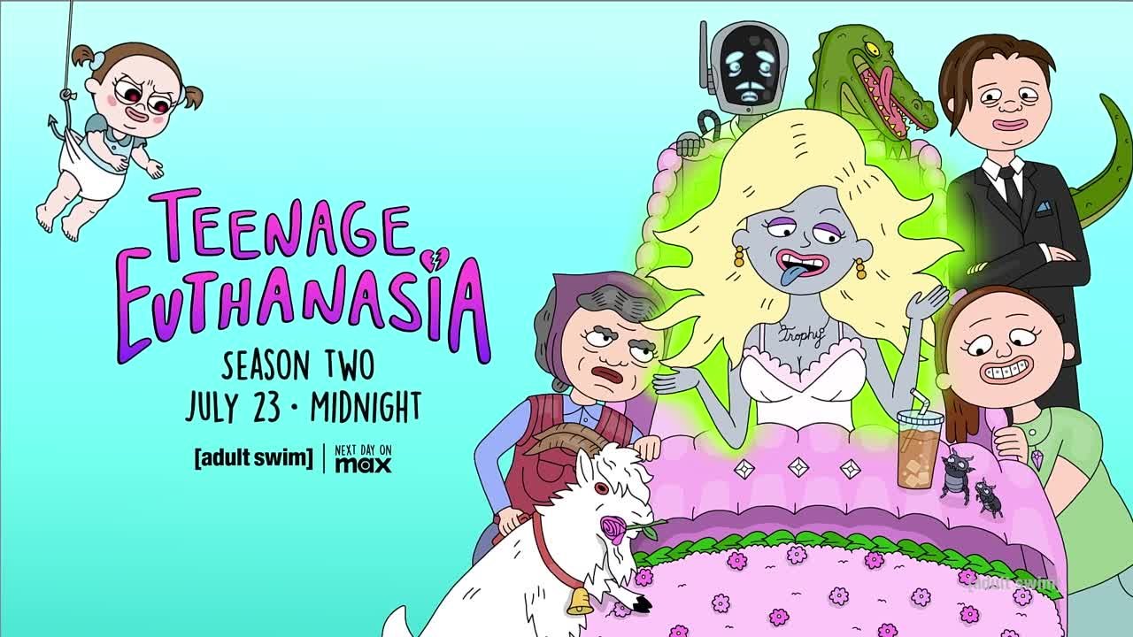 Премьера 2-го сезона "Teenage Euthanasia" состоится 23 июля....