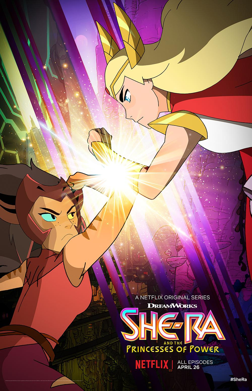 Постер второго сезона She-Ra. Релиз ровно через месяц....