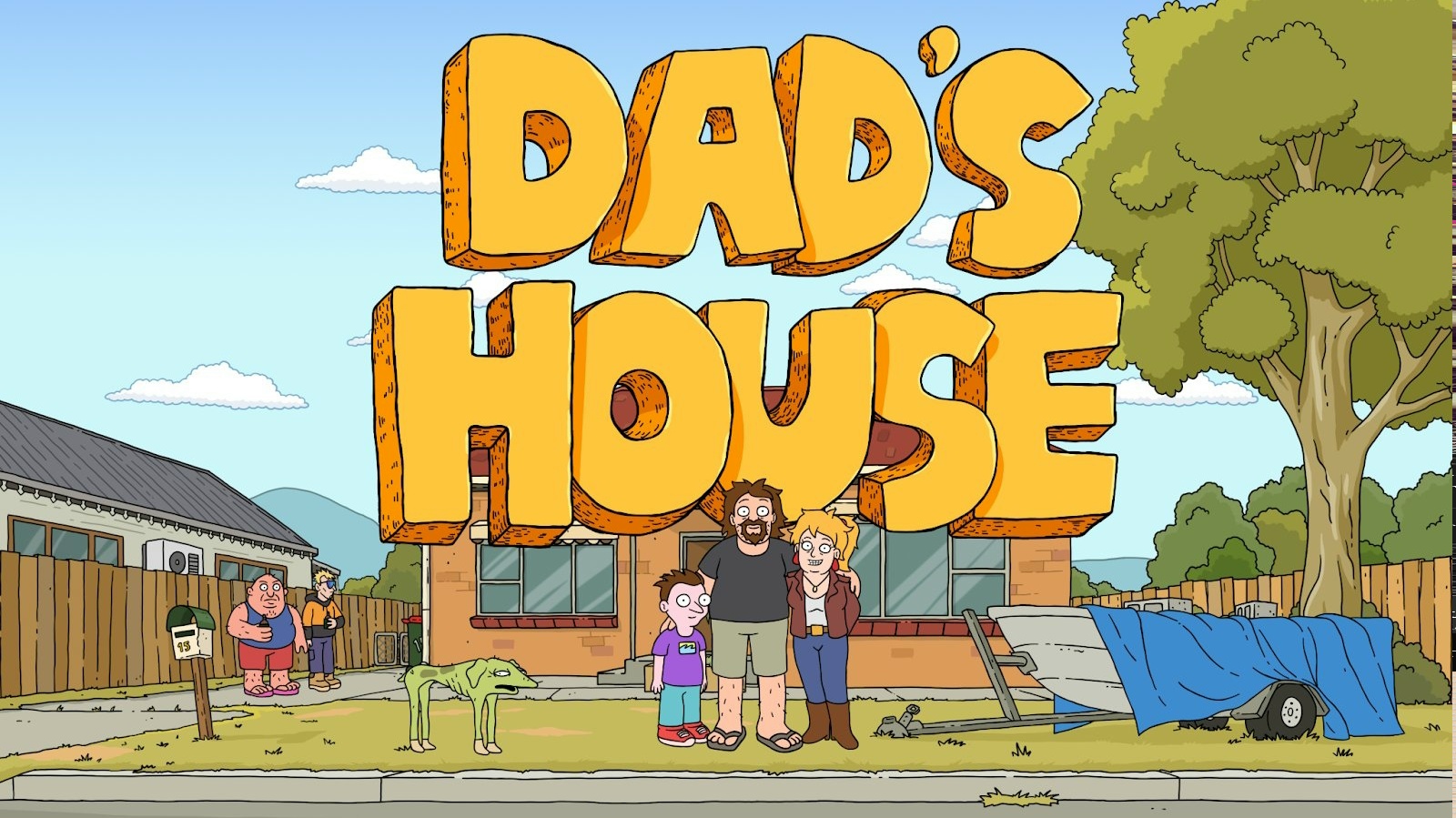 Анонсирован мультсериал "Dad's House" от Майкла Кьюсака, Дарио Руссо и Дэвида Эшби